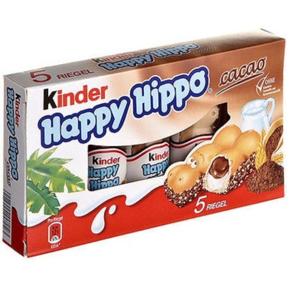 KİNDER HAPPY HİPPO 20,70 GR 5*Lİ